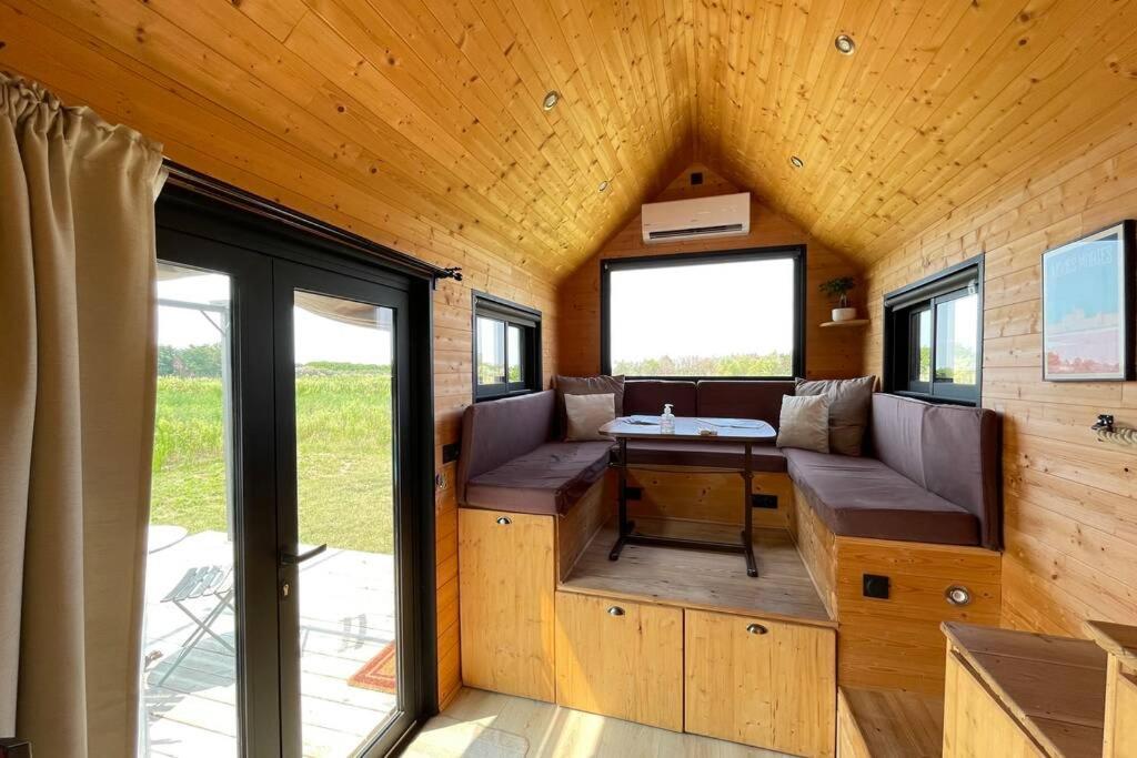 Myinsolite - Tiny-House, Jacuzzi, Brasero, Piscine إج مورت المظهر الخارجي الصورة